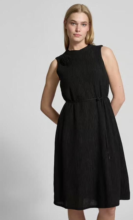 S.Oliver BLACK LABEL Knielange jurk van lyocellmix - Foto 3