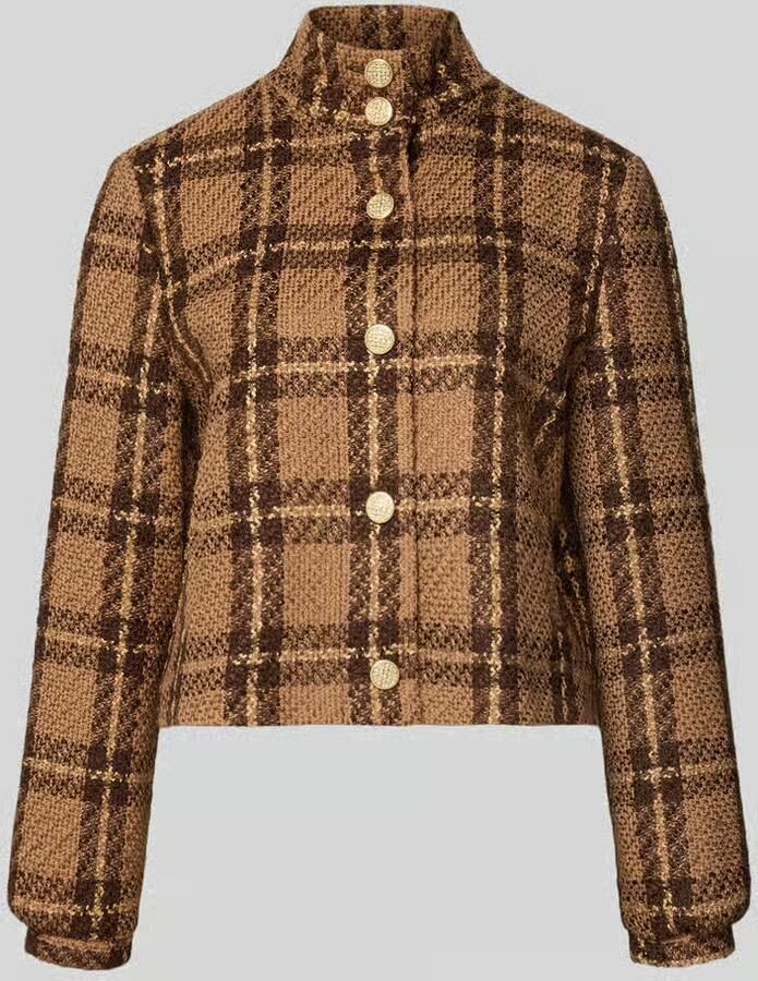 S.Oliver BLACK LABEL Korte blazer met opstaande kraag - Foto 2