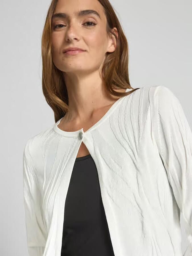 S.Oliver BLACK LABEL Korte cardigan van viscosemix - Foto 5