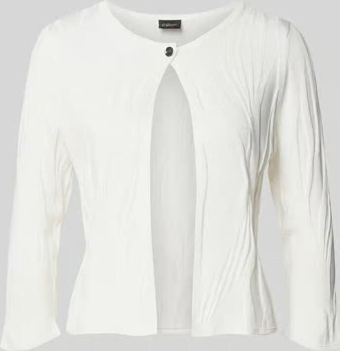 S.Oliver BLACK LABEL Korte cardigan van viscosemix - Foto 4