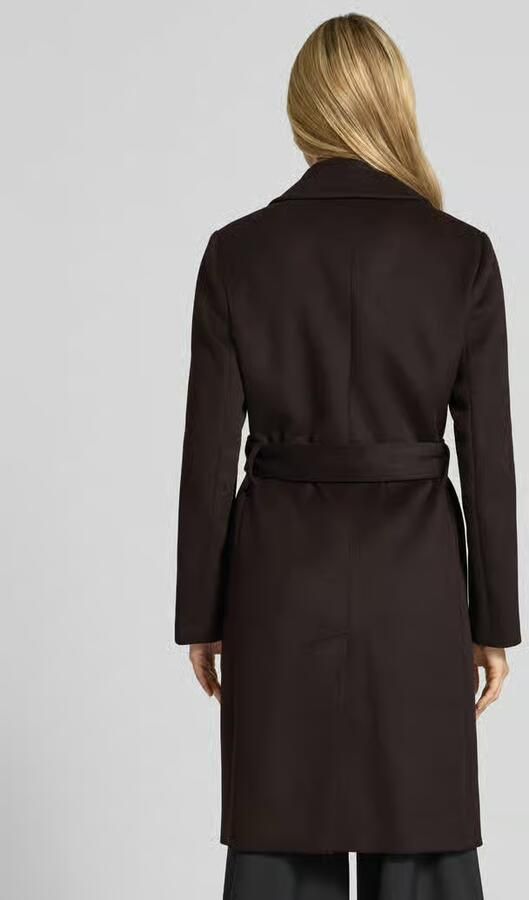 S.Oliver BLACK LABEL Lange jas met strikceintuur - Foto 3