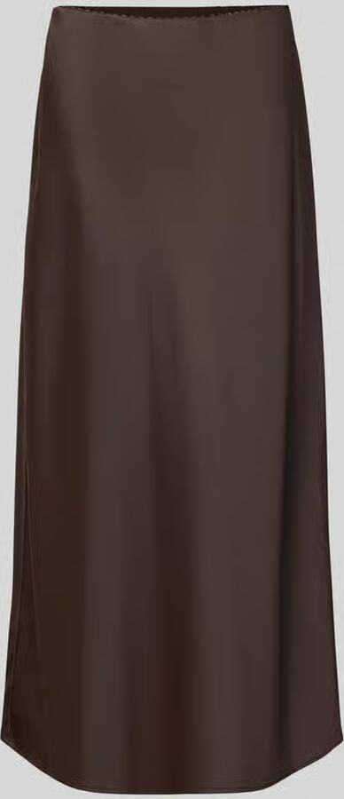 S.Oliver BLACK LABEL Licht uitlopende midi-rok met elastische band