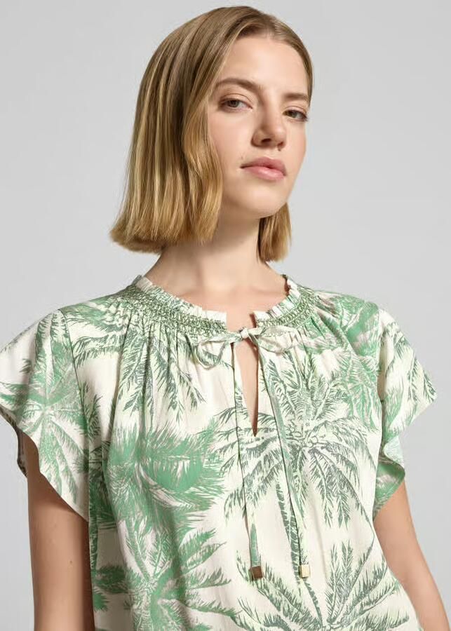 S.Oliver BLACK LABEL Loose fit blouse van 100% viscose - Foto 3