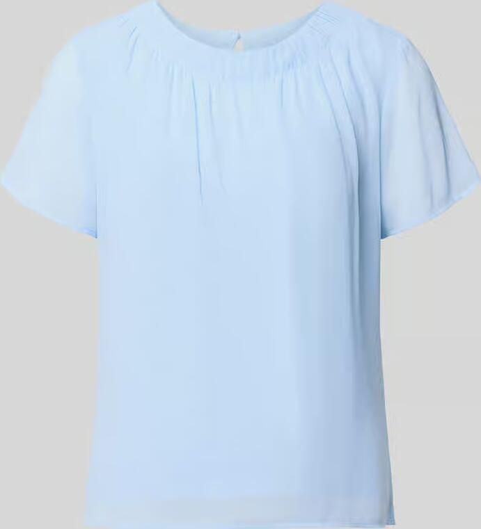 S.Oliver BLACK LABEL Loose fit blouses T-shirt van chiffon - Foto 2