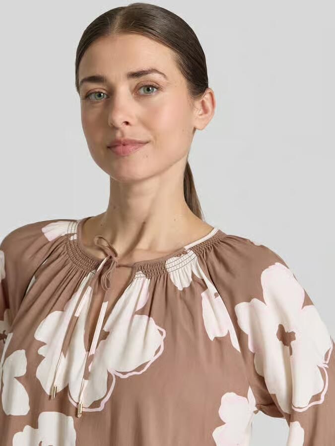 S.Oliver BLACK LABEL Loose fit blouses T-shirt van pure viscose - Foto 3