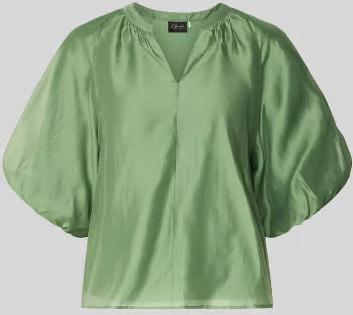 S.Oliver BLACK LABEL Loose fit blouseshirt van lyocellmix - Foto 5