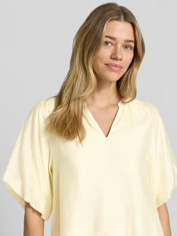 S.Oliver BLACK LABEL Loose fit blouseshirt van lyocellmix
