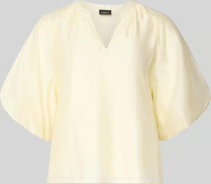 S.Oliver BLACK LABEL Loose fit blouseshirt van lyocellmix - Foto 2