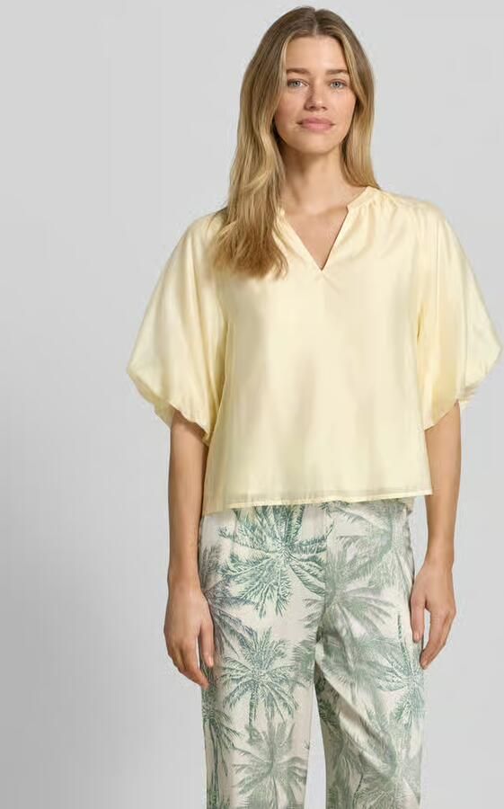 S.Oliver BLACK LABEL Loose fit blouseshirt van lyocellmix - Foto 2