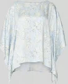 S.Oliver BLACK LABEL Loose fit poncho-blouse met all-overprint - Foto 3