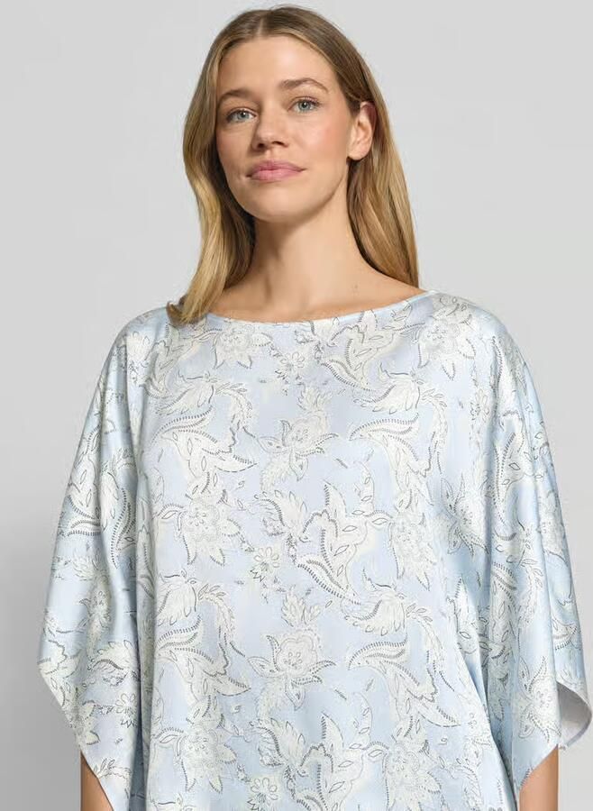 S.Oliver BLACK LABEL Loose fit poncho-blouse met all-overprint - Foto 3