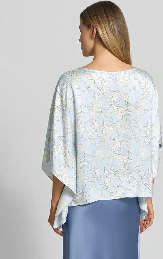 S.Oliver BLACK LABEL Loose fit poncho-blouse met all-overprint - Foto 5