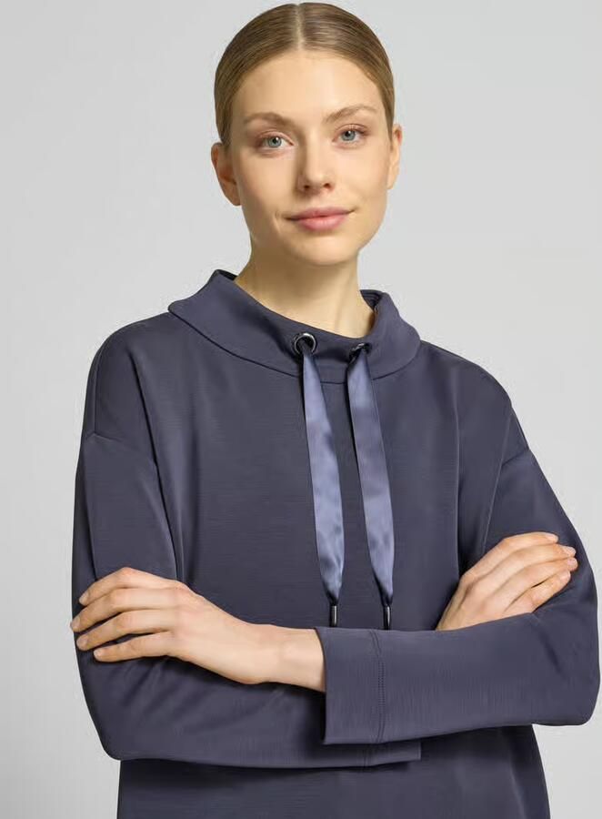 S.Oliver BLACK LABEL Loose fit sweatshirt van Modalmix