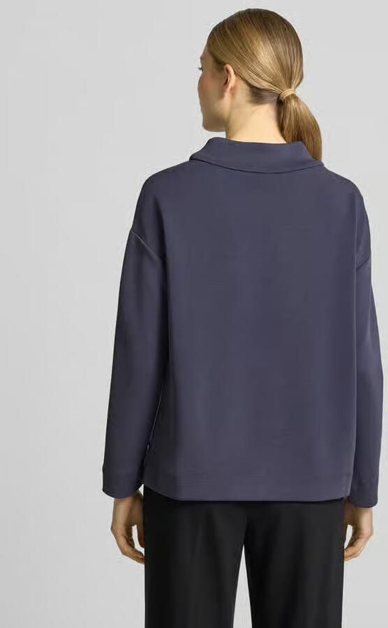 S.Oliver BLACK LABEL Loose fit sweatshirt van Modalmix - Foto 3