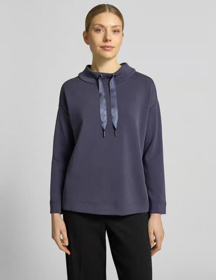 S.Oliver BLACK LABEL Loose fit sweatshirt van Modalmix - Foto 2