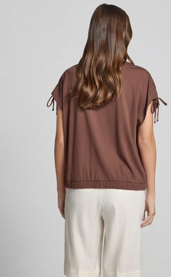 S.Oliver BLACK LABEL loose fit T-shirt van viscosemix - Foto 2