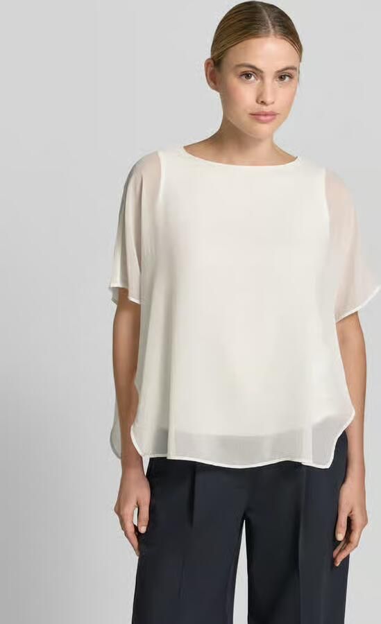 S.Oliver BLACK LABEL loose fit top van viscosemix - Foto 7