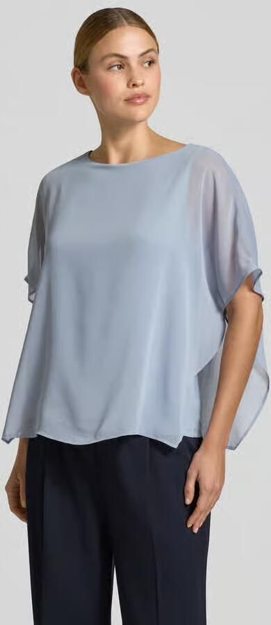 S.Oliver BLACK LABEL loose fit top van viscosemix - Foto 4