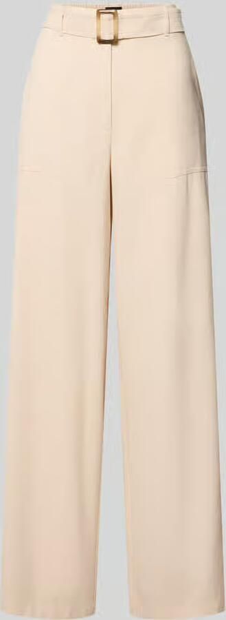S.Oliver BLACK LABEL loose fit wijdte broek van viscosemix - Foto 2