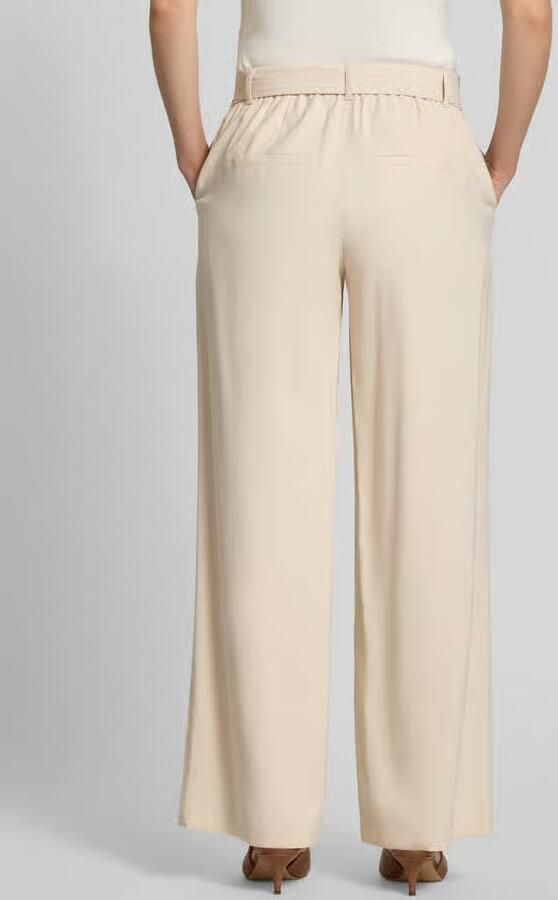 S.Oliver BLACK LABEL loose fit wijdte broek van viscosemix - Foto 2