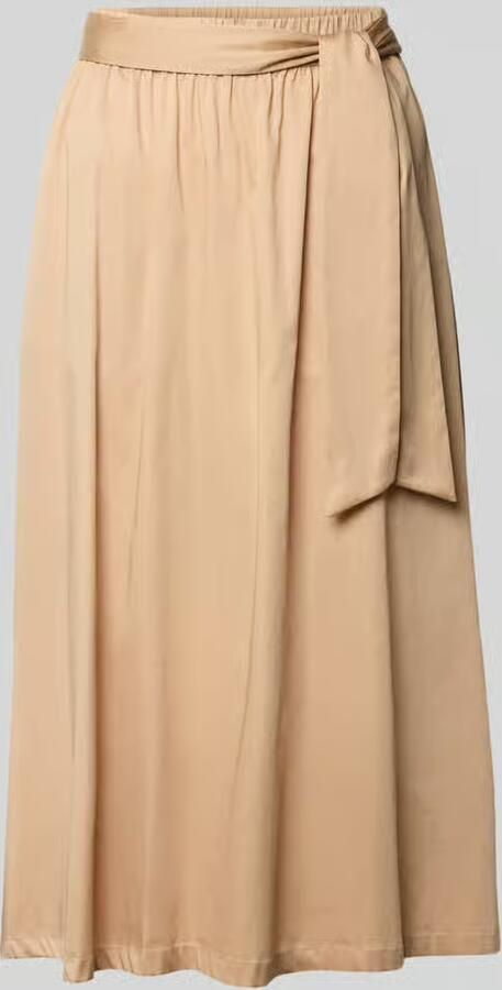 S.Oliver BLACK LABEL Midi-rok van katoenmix - Foto 4