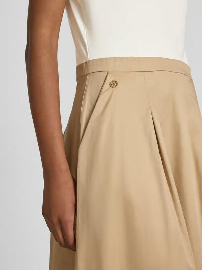 S.Oliver BLACK LABEL midi-vrijetijdsjurk van puur katoen