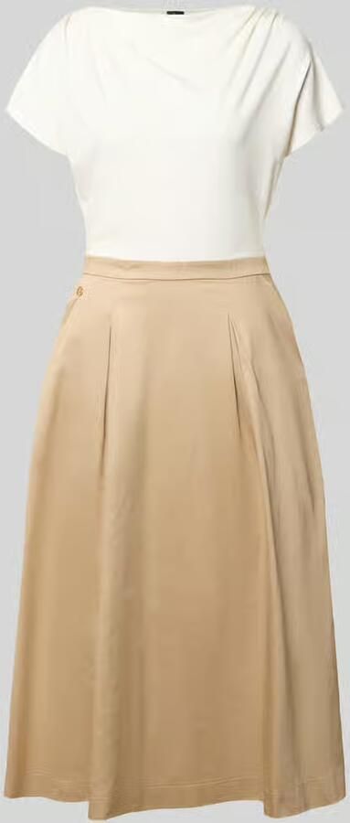 S.Oliver BLACK LABEL midi-vrijetijdsjurk van puur katoen - Foto 2