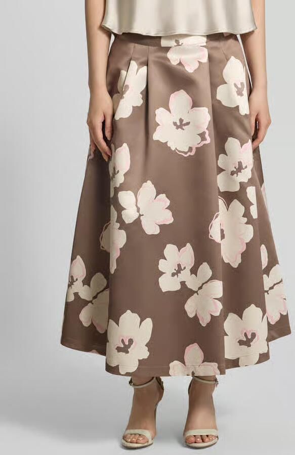 S.Oliver BLACK LABEL Midirok van satijn - Foto 3