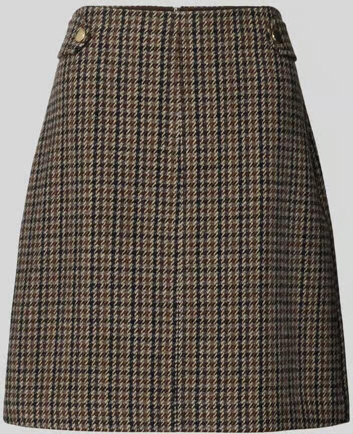 S.Oliver BLACK LABEL minirok met sierknopen