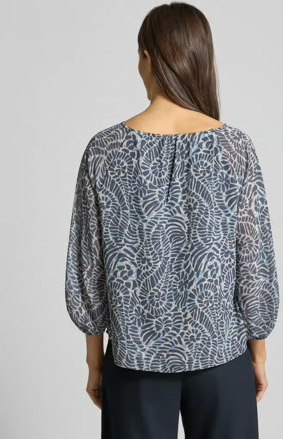 S.Oliver BLACK LABEL Oversized blouse met lange mouwen met 3 4 mouw - Foto 2