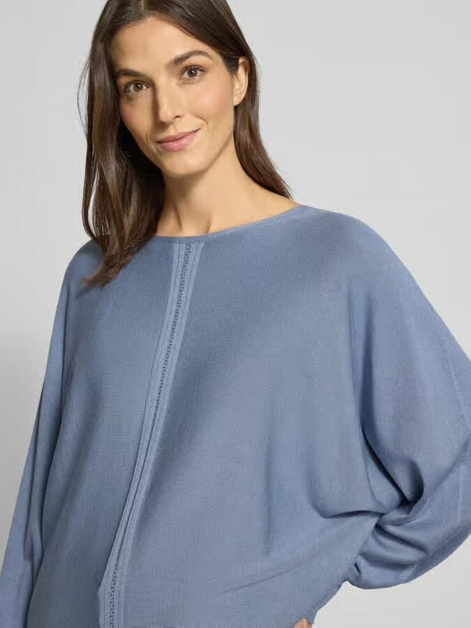 S.Oliver BLACK LABEL Oversized gebreide pullover van viscosemix - Foto 2