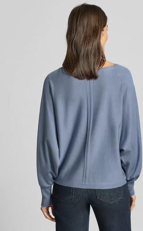 S.Oliver BLACK LABEL Oversized gebreide pullover van viscosemix - Foto 4
