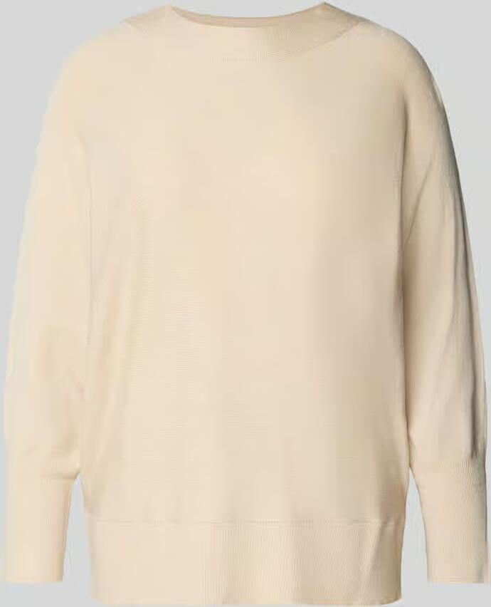S.Oliver BLACK LABEL oversized pullover met vleermuismouwen