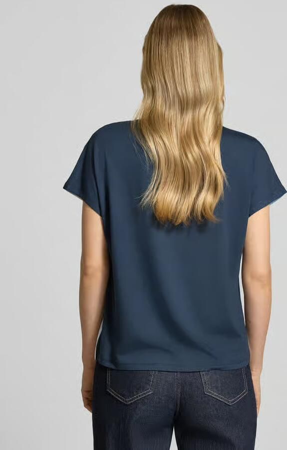 S.Oliver BLACK LABEL Oversized T-shirt van viscosemix - Foto 6