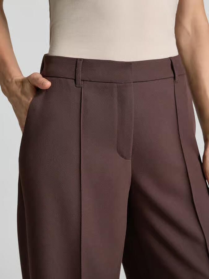S.Oliver BLACK LABEL pantalon regular fit met viscose
