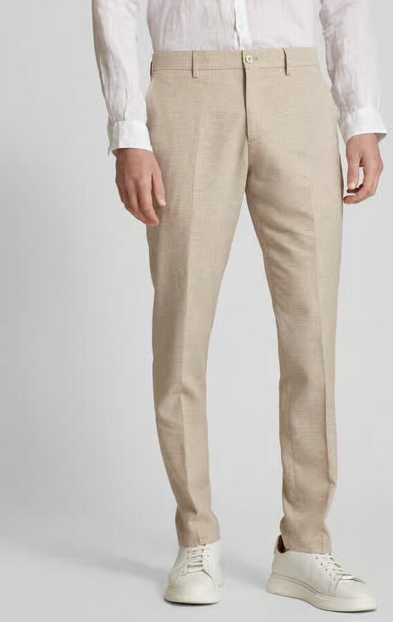 S.Oliver BLACK LABEL Pantalon van linnenmix model 'Pure' - Foto 2