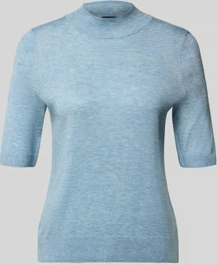 S.Oliver BLACK LABEL Regular fit pullover met mock neck