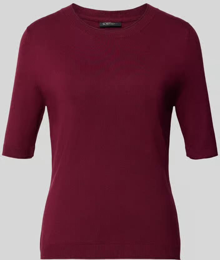 S.Oliver BLACK LABEL Pullover met ronde hals