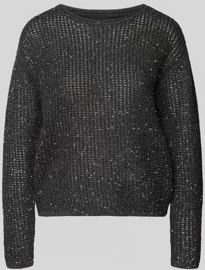 S.Oliver BLACK LABEL pullover met wol-alpaca-aandeel in relaxed fit - Foto 3