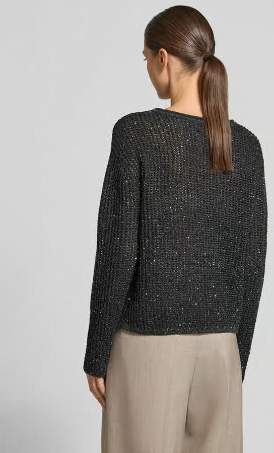 S.Oliver BLACK LABEL pullover met wol-alpaca-aandeel in relaxed fit - Foto 4