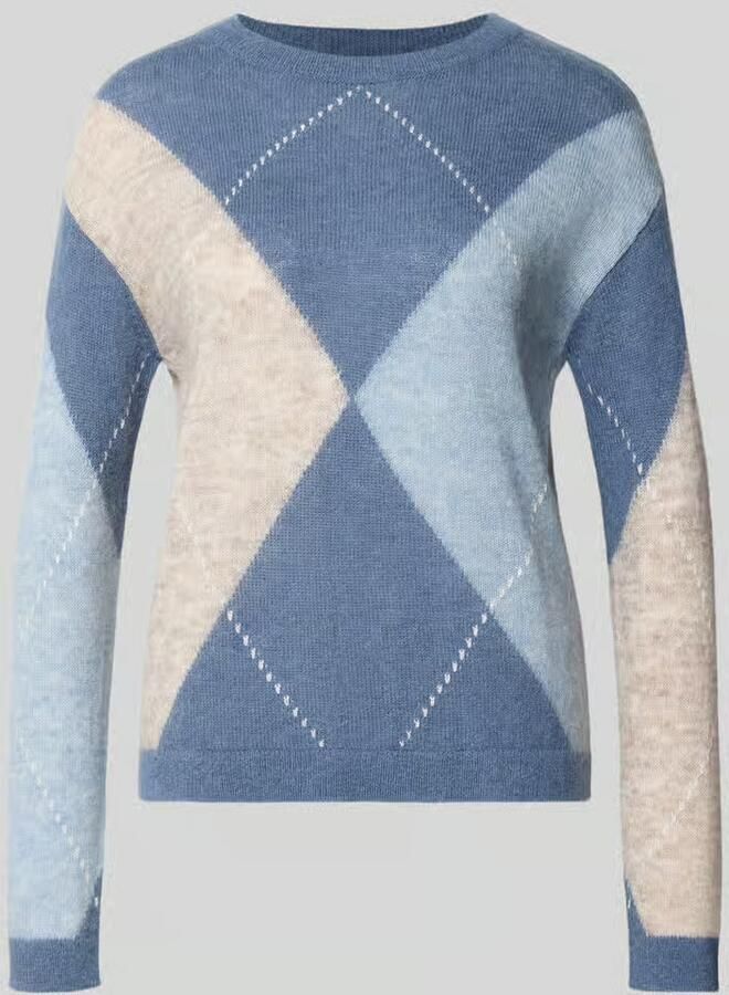 S.Oliver BLACK LABEL Pullover van mix van wol en alpaca