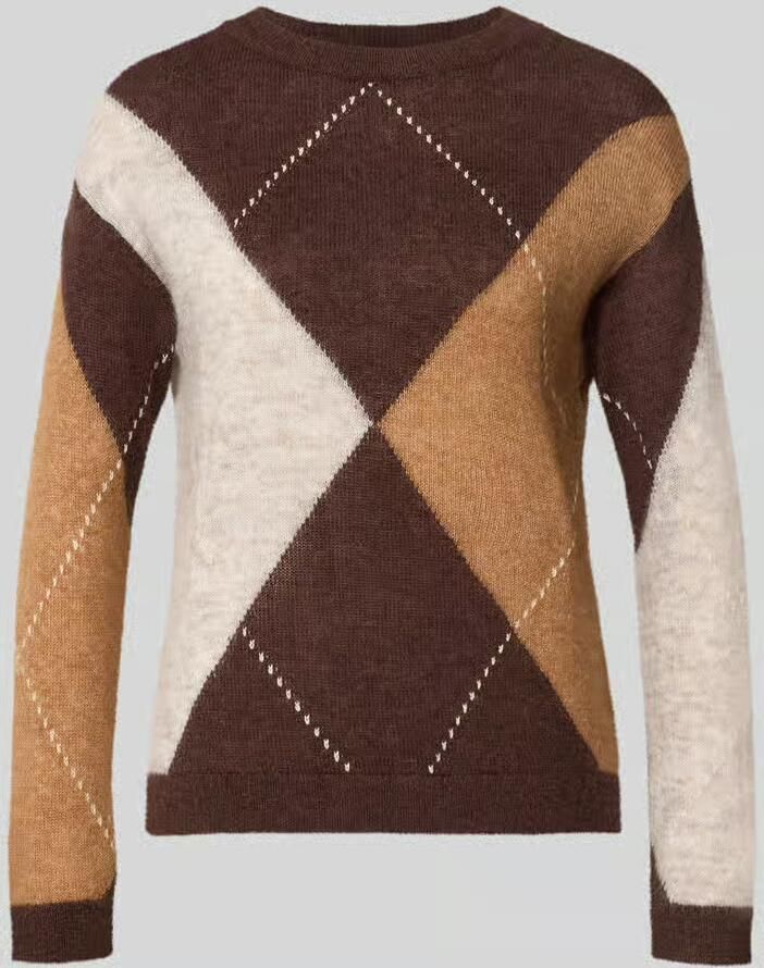 S.Oliver BLACK LABEL Pullover van mix van wol en alpaca