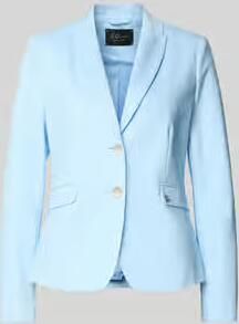 S.Oliver BLACK LABEL Regular fit blazer met Katoen-Anteil