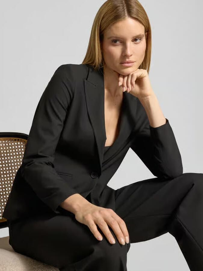 S.Oliver BLACK LABEL Regular fit blazer met viscose - Foto 2