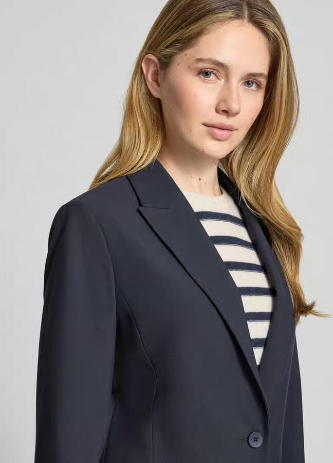S.Oliver BLACK LABEL Regular fit blazer met viscose - Foto 2