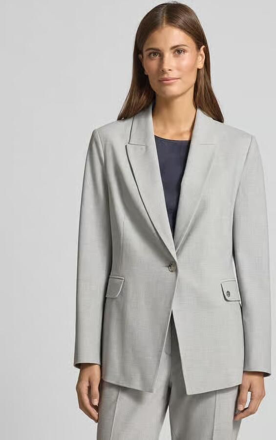 S.Oliver BLACK LABEL Regular fit blazer met viscose - Foto 6
