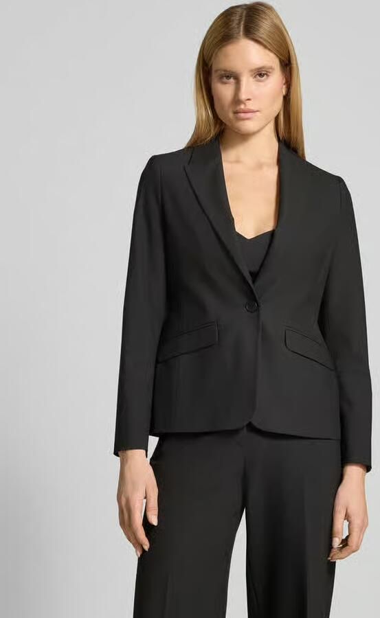 S.Oliver BLACK LABEL Regular fit blazer met viscose - Foto 2