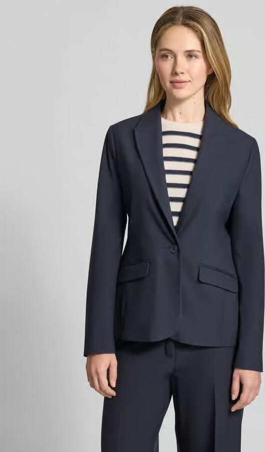S.Oliver BLACK LABEL Regular fit blazer met viscose - Foto 4