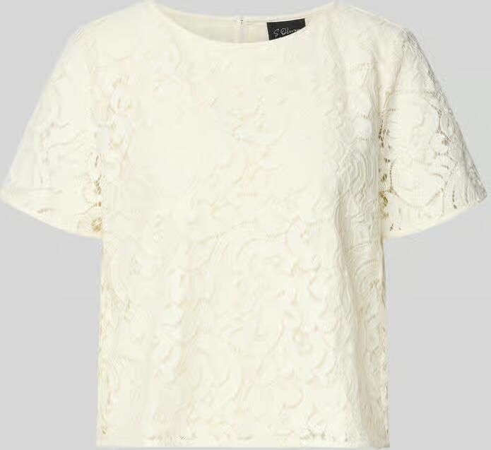 S.Oliver BLACK LABEL regular fit blouse met katoen - Foto 2