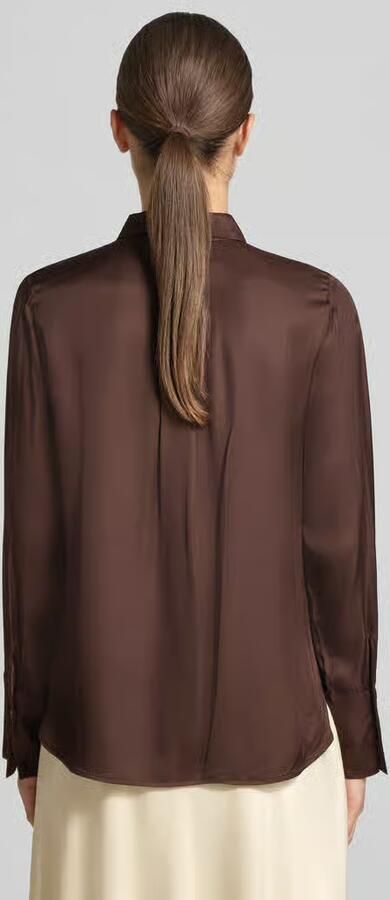 S.Oliver BLACK LABEL Regular fit blouse met lange mouwen van pure viscose - Foto 3